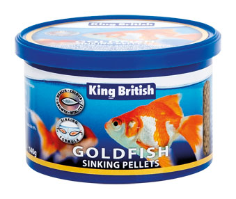 Goldfish Sinking Pellets 140g 140g – Exe Valley Pet Foods Trade Site